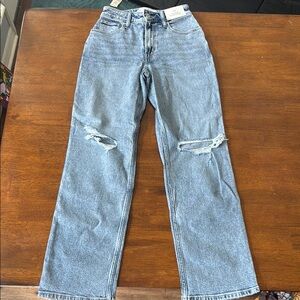 Hollister Light Blue Boot Cut Jeans